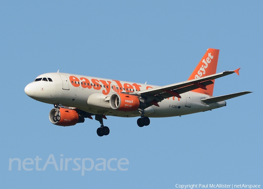 easyJet Airbus A319-111 (G-EZBO) | Photo 127593