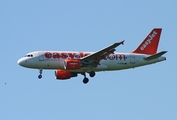 easyJet Airbus A319-111 (G-EZBO) at  Belfast / Aldergrove - International, United Kingdom