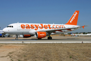 easyJet Airbus A319-111 (G-EZBP) at  Faro - International, Portugal