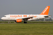easyJet Airbus A319-111 (G-EZBR) at  Amsterdam - Schiphol, Netherlands