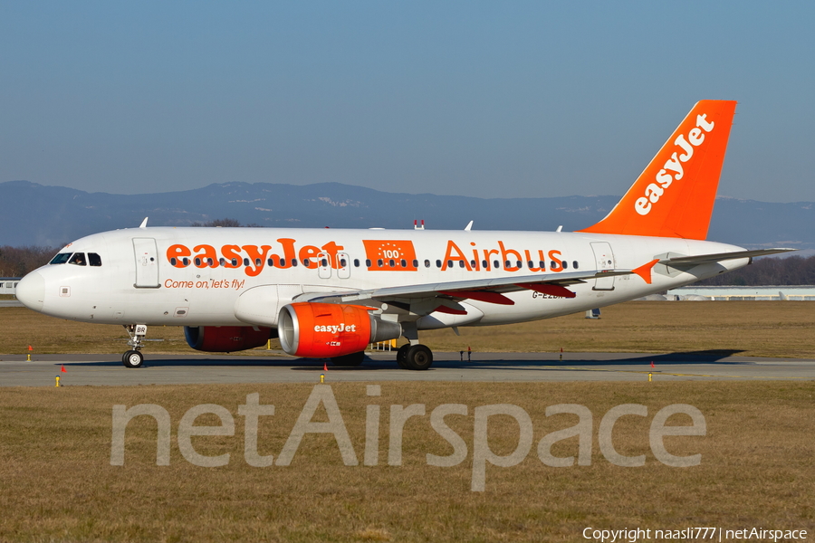 easyJet Airbus A319-111 (G-EZBR) | Photo 13269