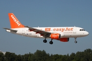 easyJet Airbus A319-111 (G-EZBR) at  Hamburg - Fuhlsbuettel (Helmut Schmidt), Germany