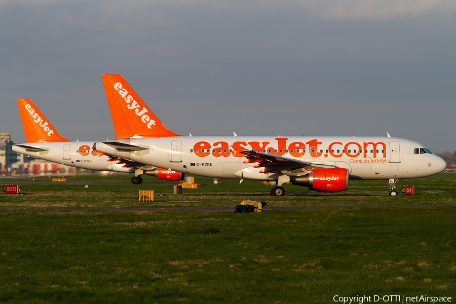 easyJet Airbus A319-111 (G-EZBU) | Photo 288224