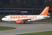 easyJet Airbus A319-111 (G-EZBV) at  Hamburg - Fuhlsbuettel (Helmut Schmidt), Germany