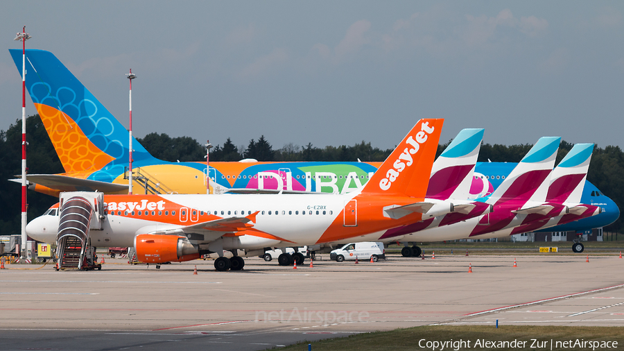 easyJet Airbus A319-111 (G-EZBX) | Photo 517810