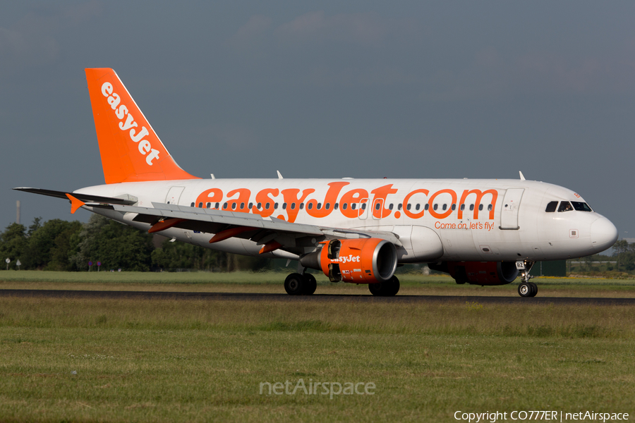 easyJet Airbus A319-111 (G-EZBZ) | Photo 57348