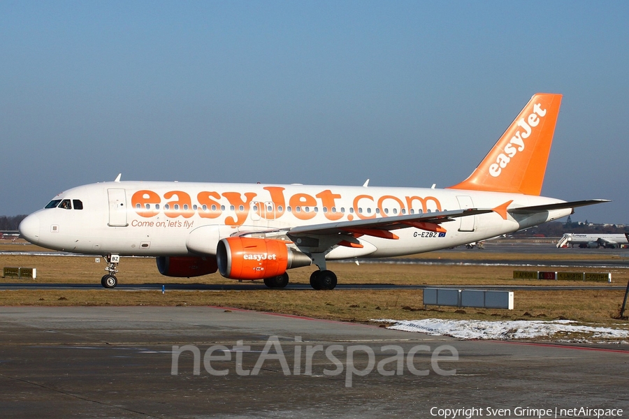 easyJet Airbus A319-111 (G-EZBZ) | Photo 20243