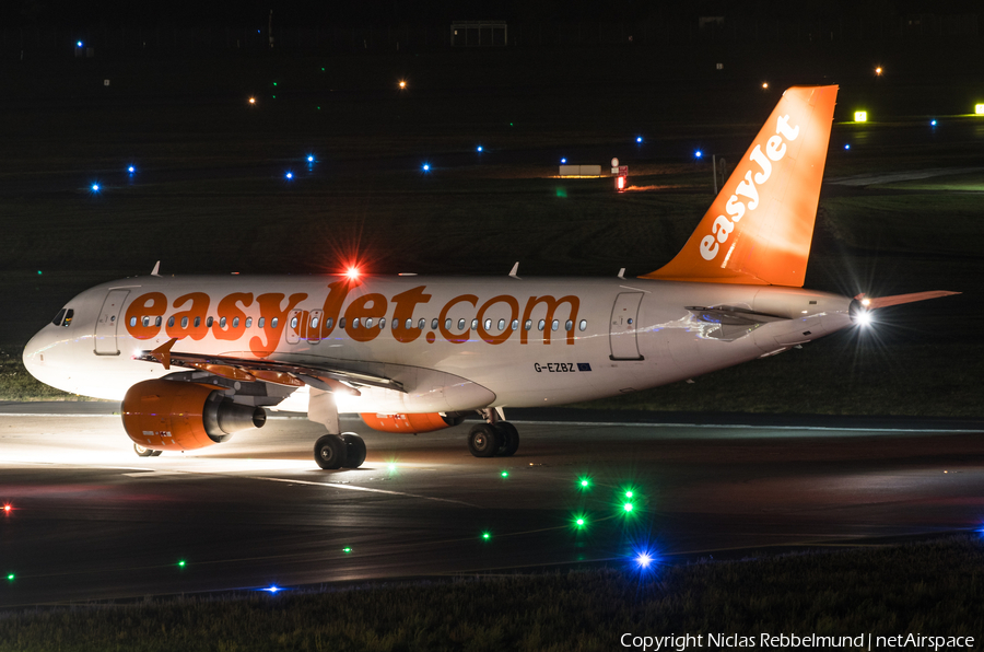 easyJet Airbus A319-111 (G-EZBZ) | Photo 268992