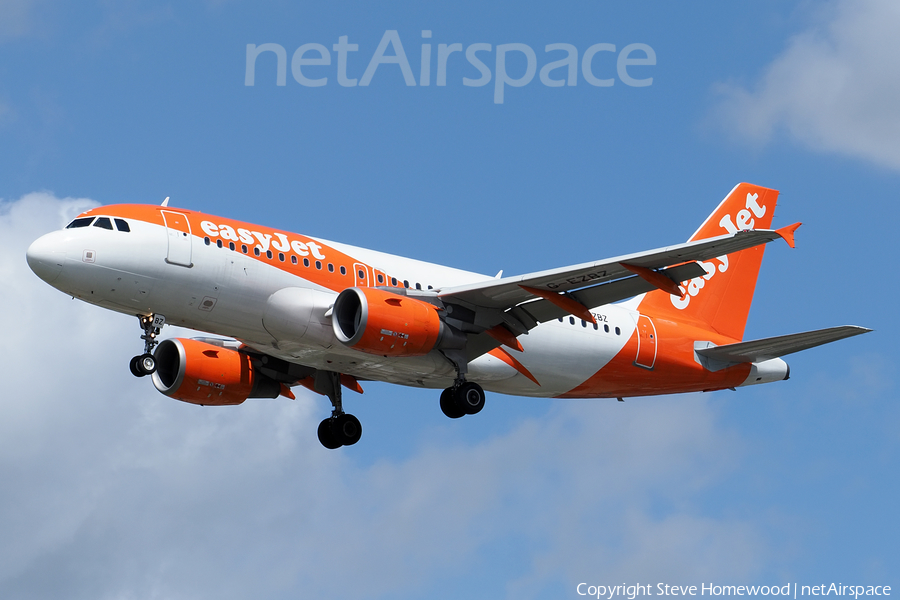 easyJet Airbus A319-111 (G-EZBZ) | Photo 535084
