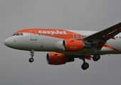 easyJet Airbus A319-111 (G-EZDA) at  Belfast / Aldergrove - International, United Kingdom