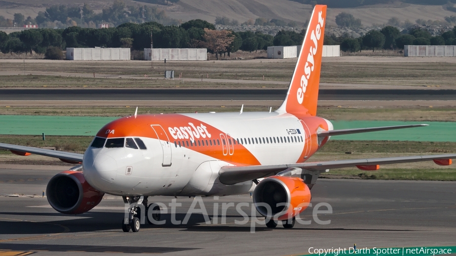 easyJet Airbus A319-111 (G-EZDA) | Photo 233590