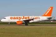 easyJet Airbus A319-111 (G-EZDB) at  Amsterdam - Schiphol, Netherlands