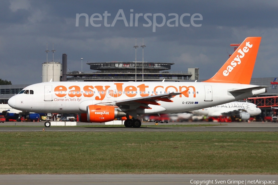 easyJet Airbus A319-111 (G-EZDB) | Photo 24946