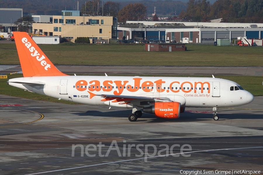 easyJet Airbus A319-111 (G-EZDE) | Photo 61210