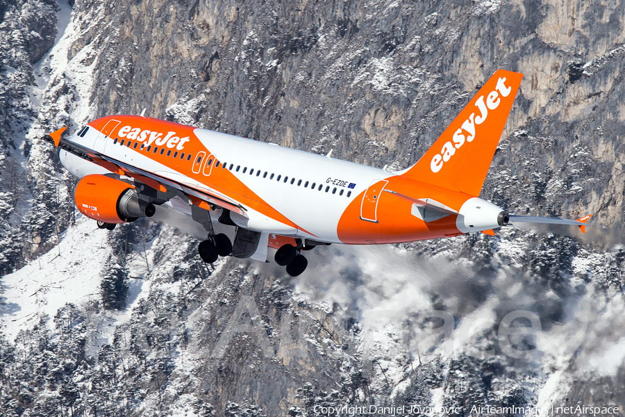 easyJet Airbus A319-111 (G-EZDE) | Photo 66299