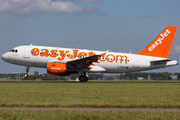 easyJet Airbus A319-111 (G-EZDF) at  Amsterdam - Schiphol, Netherlands