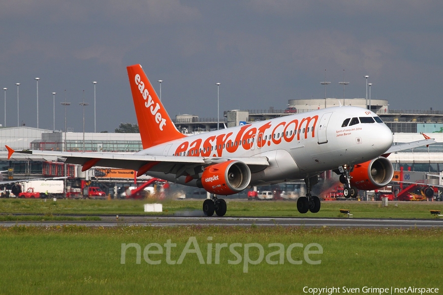 easyJet Airbus A319-111 (G-EZDF) | Photo 83250