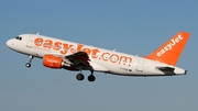 easyJet Airbus A319-111 (G-EZDH) at  Amsterdam - Schiphol, Netherlands