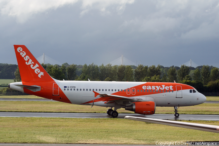 easyJet Airbus A319-111 (G-EZDI) | Photo 169137