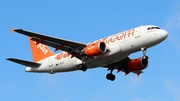 easyJet Airbus A319-111 (G-EZDJ) at  Amsterdam - Schiphol, Netherlands