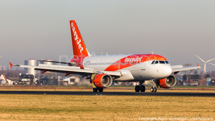 easyJet Airbus A319-111 (G-EZDJ) | Photo 381310