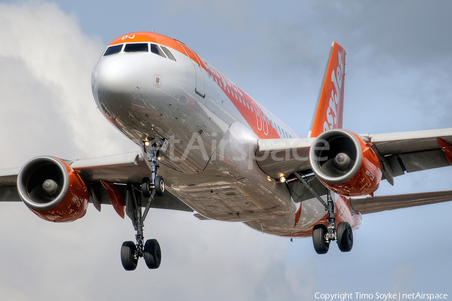 easyJet Airbus A319-111 (G-EZDJ) | Photo 73682