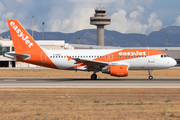 easyJet Airbus A319-111 (G-EZDJ) at  Palma De Mallorca - Son San Juan, Spain