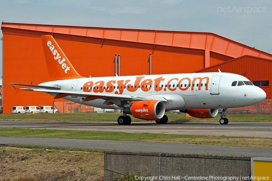 easyJet Airbus A319-111 (G-EZDK) | Photo 54446