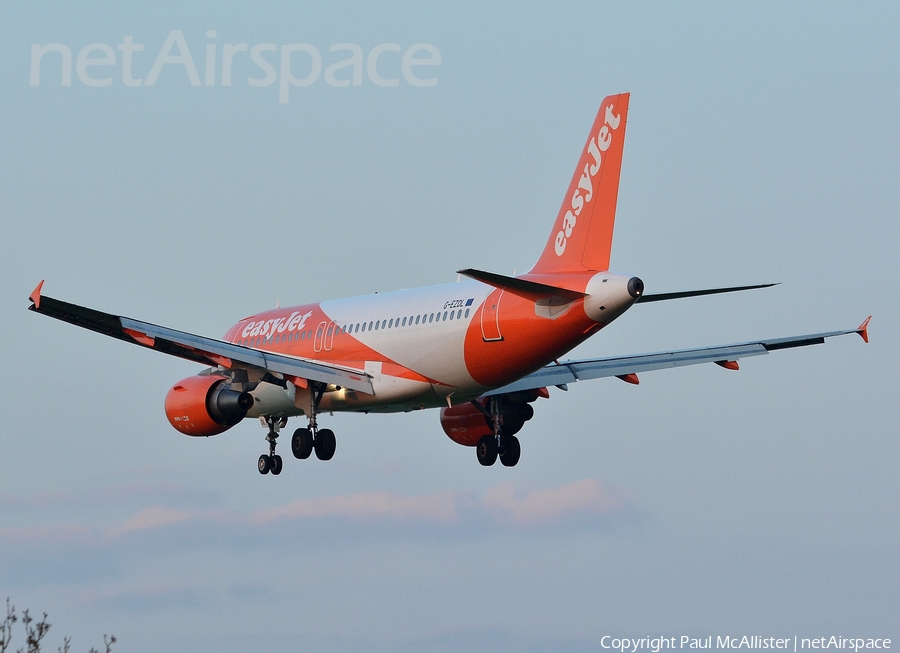 easyJet Airbus A319-111 (G-EZDL) | Photo 108325