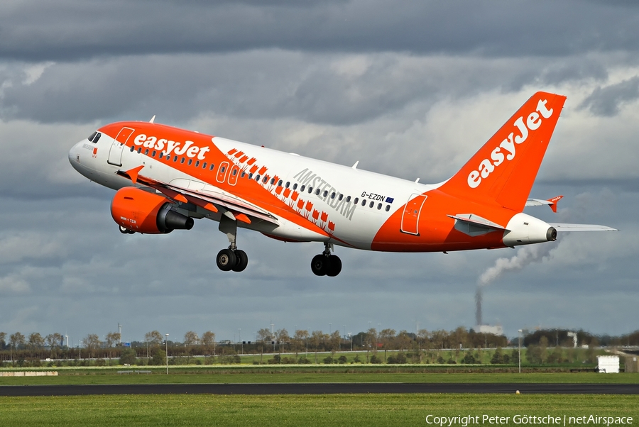 easyJet Airbus A319-111 (G-EZDN) | Photo 192826