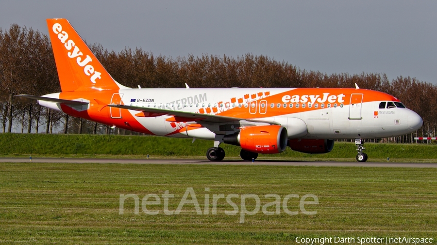 easyJet Airbus A319-111 (G-EZDN) | Photo 235437