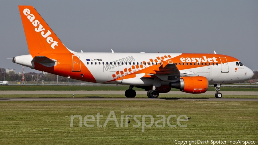 easyJet Airbus A319-111 (G-EZDN) | Photo 235438