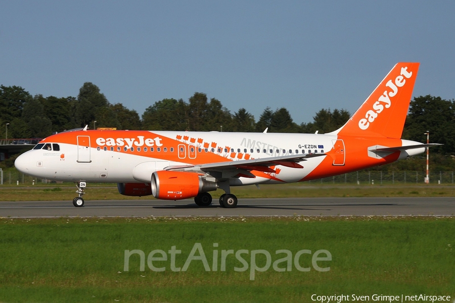 easyJet Airbus A319-111 (G-EZDN) | Photo 83063
