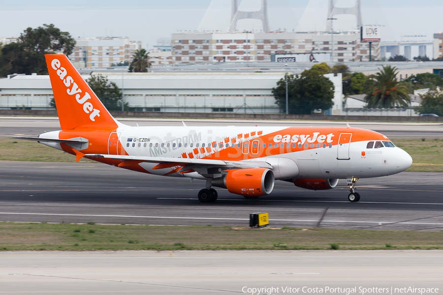 easyJet Airbus A319-111 (G-EZDN) | Photo 96122