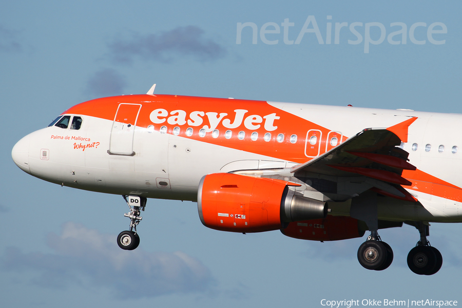 easyJet Airbus A319-111 (G-EZDO) | Photo 192108