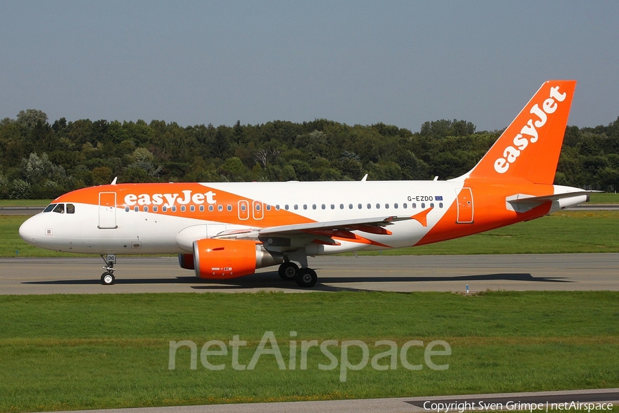 easyJet Airbus A319-111 (G-EZDO) | Photo 84131