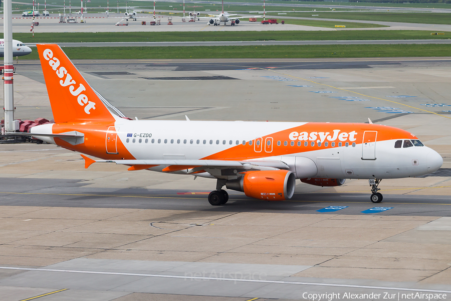 easyJet Airbus A319-111 (G-EZDO) | Photo 392942