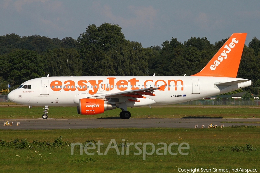easyJet Airbus A319-111 (G-EZDR) | Photo 53024