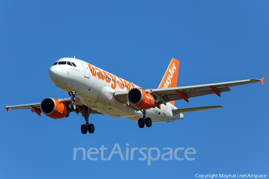 easyJet Airbus A319-111 (G-EZDS) | Photo 179652