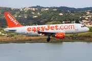 easyJet Airbus A319-111 (G-EZDT) at  Corfu - International, Greece