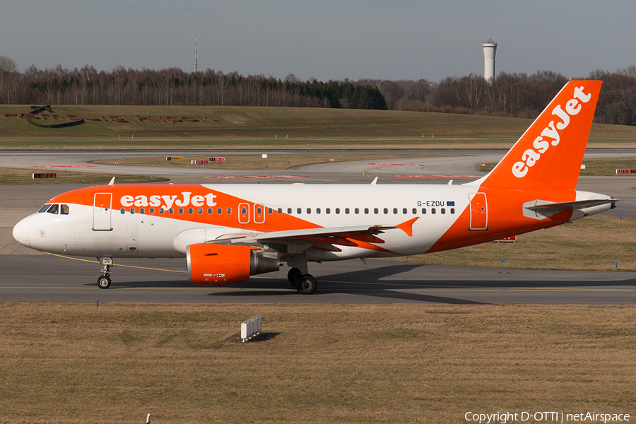 easyJet Airbus A319-111 (G-EZDU) | Photo 149800