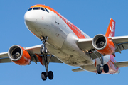 easyJet Airbus A319-111 (G-EZDV) at  Barcelona - El Prat, Spain