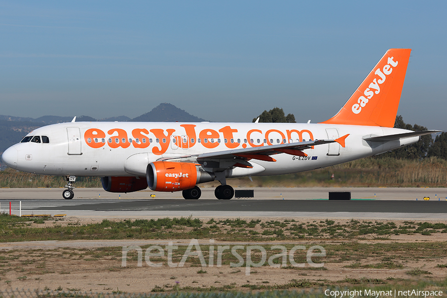 easyJet Airbus A319-111 (G-EZDV) | Photo 388848