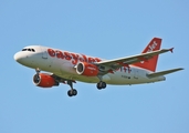 easyJet Airbus A319-111 (G-EZDV) at  Belfast / Aldergrove - International, United Kingdom