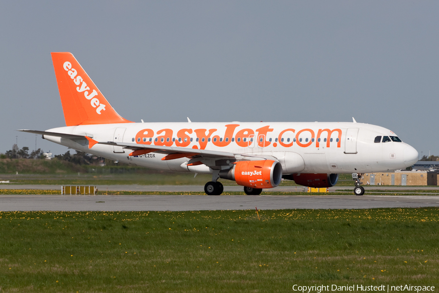 easyJet Airbus A319-111 (G-EZDX) | Photo 657968