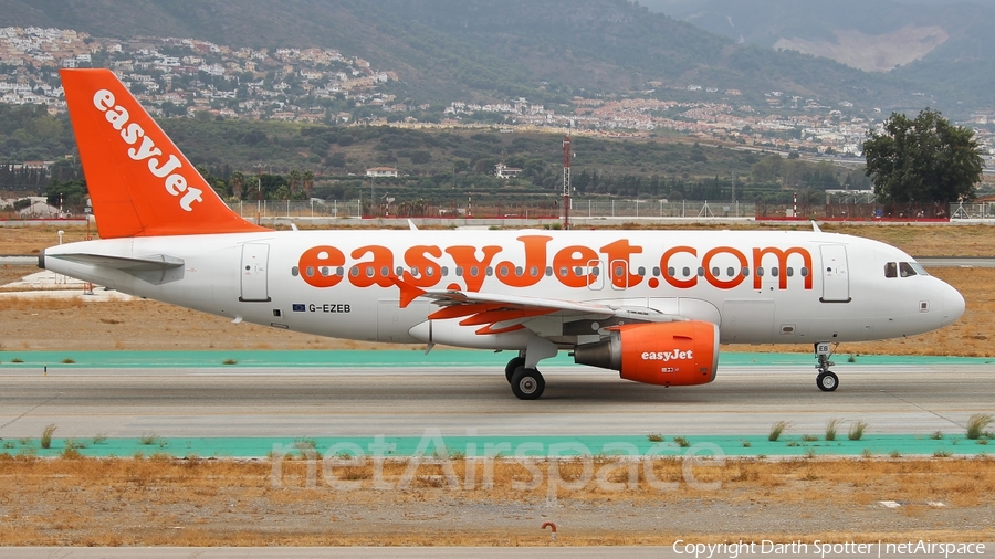 easyJet Airbus A319-111 (G-EZEB) | Photo 212597