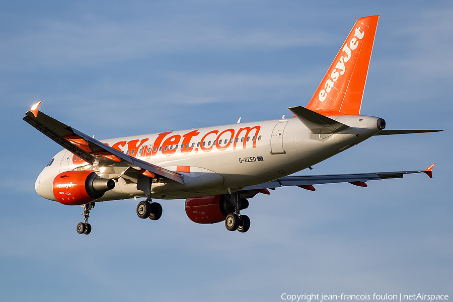 easyJet Airbus A319-111 (G-EZED) | Photo 164721