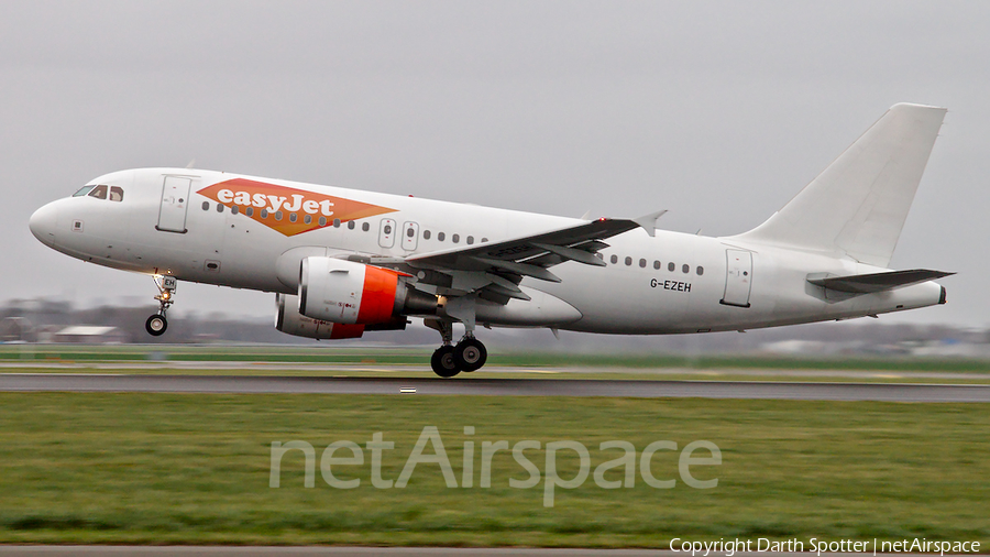 easyJet Airbus A319-111 (G-EZEH) | Photo 356427