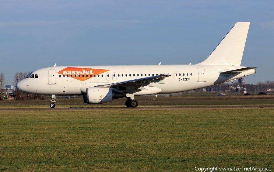 easyJet Airbus A319-111 (G-EZEN) | Photo 290186