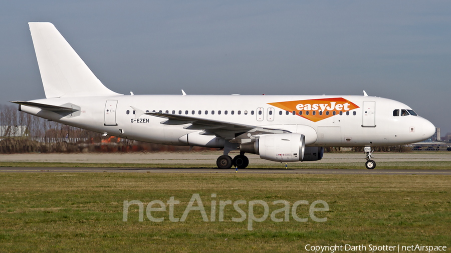 easyJet Airbus A319-111 (G-EZEN) | Photo 358409